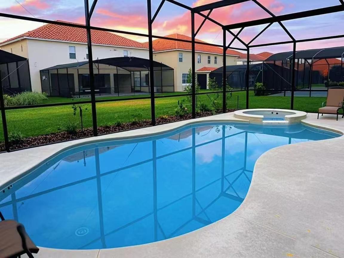 Elegant King Queen Suite Rms -Private Bath-5 Star Resort-Pool-Spa-Club-Disney-Water Park-Wifi Available Davenport Eksteriør billede